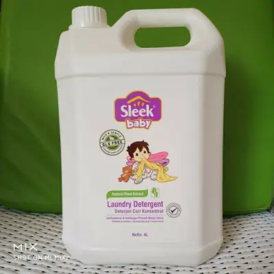 Sleek baby laundry detergent cair 4 liter