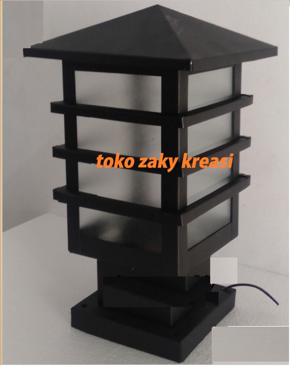 (PLZA)Lampu Pilar Pagar Lampu outdoor Pilar Pagar lampu pilar teras