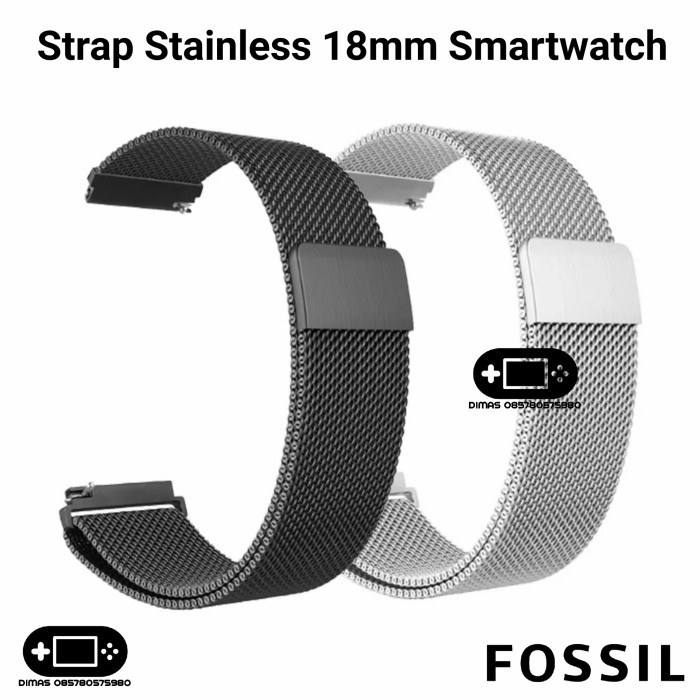 Watchstraps Batteries 18mm Fossil Watch Strap Fossil Straps
