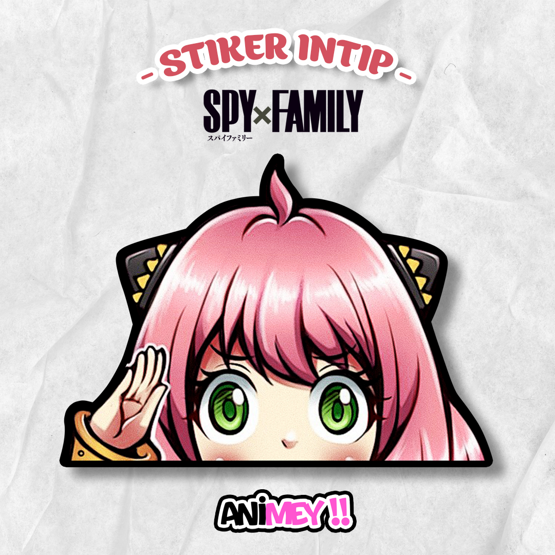 Stiker Intip Anya Forger Anime Spy X Family | Lazada Indonesia