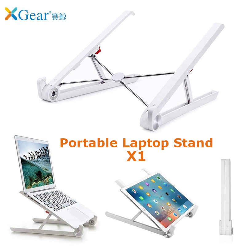 X1 XGEAR Adjustable Folding Notebook Laptop Stand Lazada Indonesia
