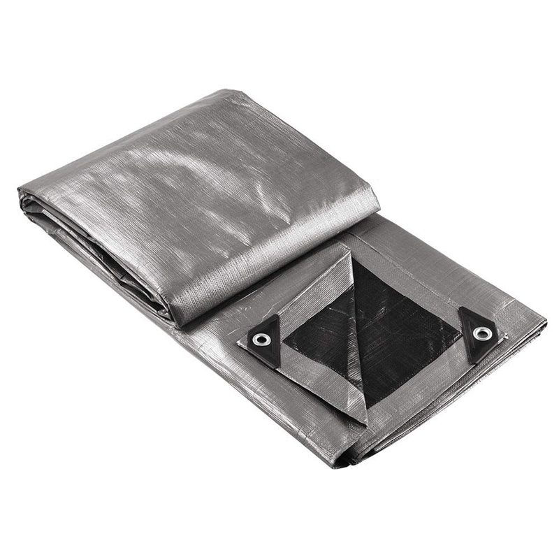 Waterproof Tarpaulin Heavy Duty Poly Tarp Ground Sheet Outdoor Camping