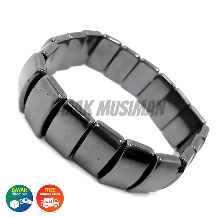 Bayar Di Tempat Gelang Kesehatan Pria Wanita Batu Hematite Magnet Lazada Indonesia