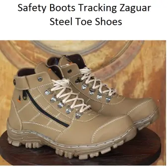 steel toe boots in store