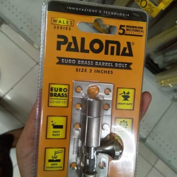 PROMO MURAH !!! -GERENDEL KUNCI PINTU SELOT SLOT PALOMA BARREL BOLT BBP 635 WALES 2\ PROMO MURAH !!! -GERENDEL KUNCI PINTU SELOT SLOT PALOMA BARREL BOLT BBP 635 WALES 2\