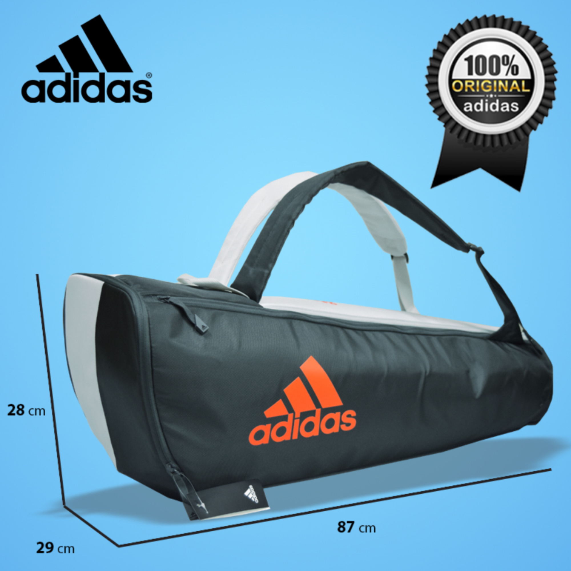 Tas Raket Badminton Adidas Bulutangkis Tenis Racket Bag