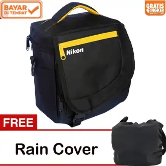 Nikon Tas Kamera DSLR Mirrorless Kode K + Gratis Rain Cover