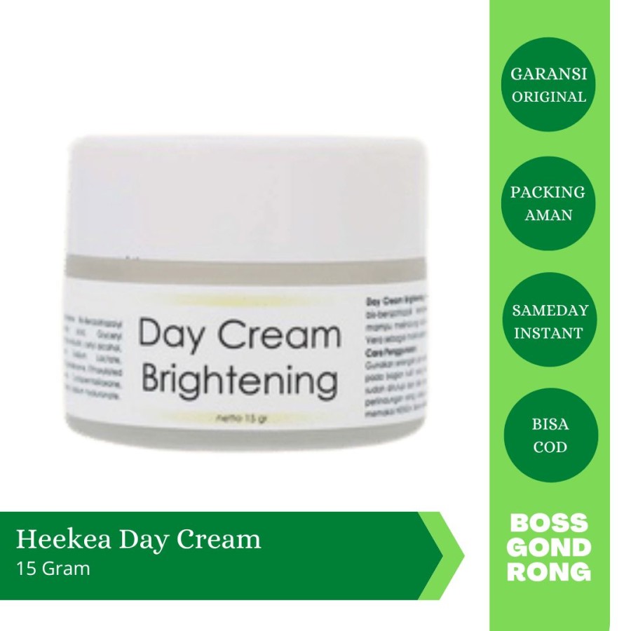 Heekea Day Cream Brightening Mengandung Methylene bisbenzotriazolil
