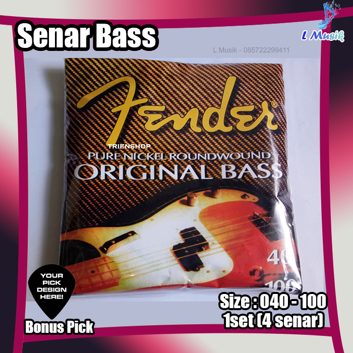 フェンダー Fender Bass Strings Pure Nickel 7150M 45-105 エレキベース弦 逆輸入 - ギター、ベース 用パーツ、アクセサリー