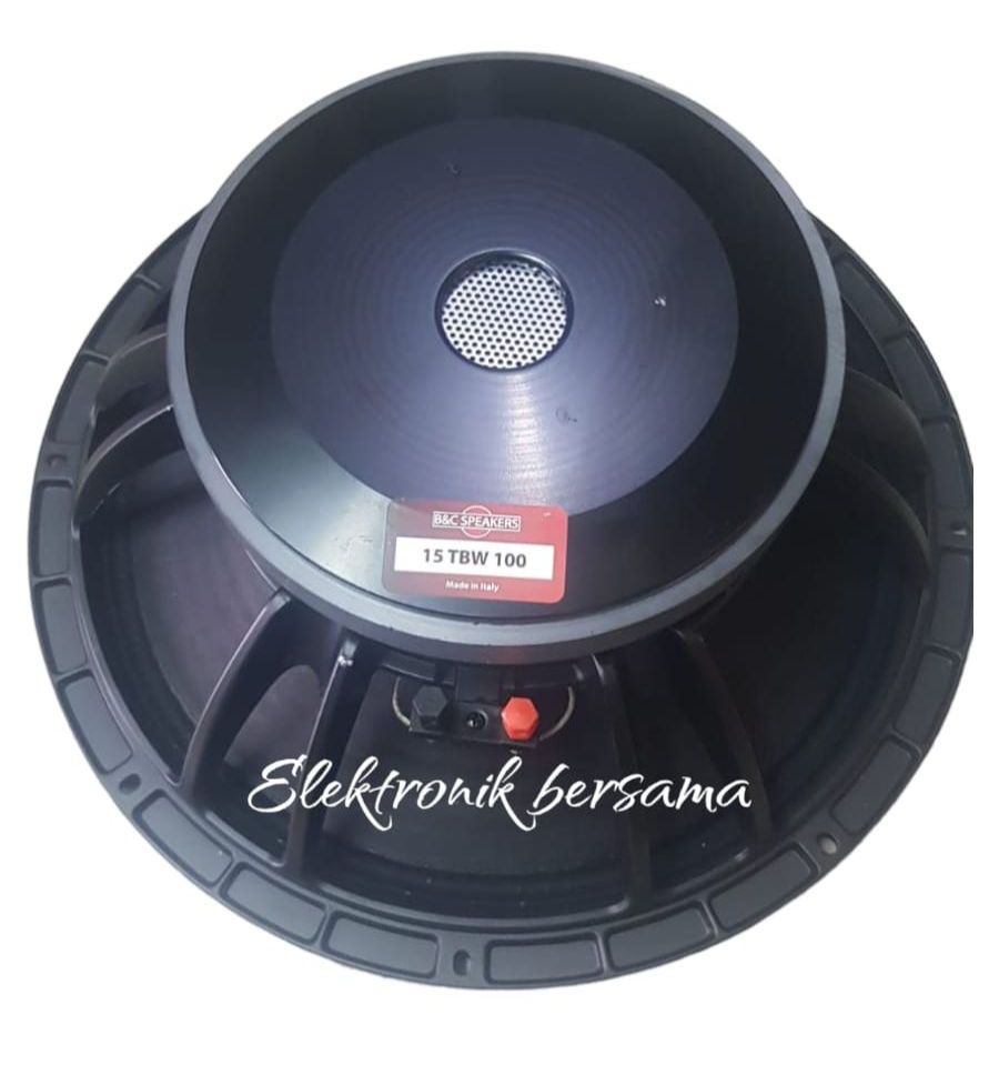 Speaker Component B&C 15TBW100 Woofer 15 inch BNC 15 TBW 100