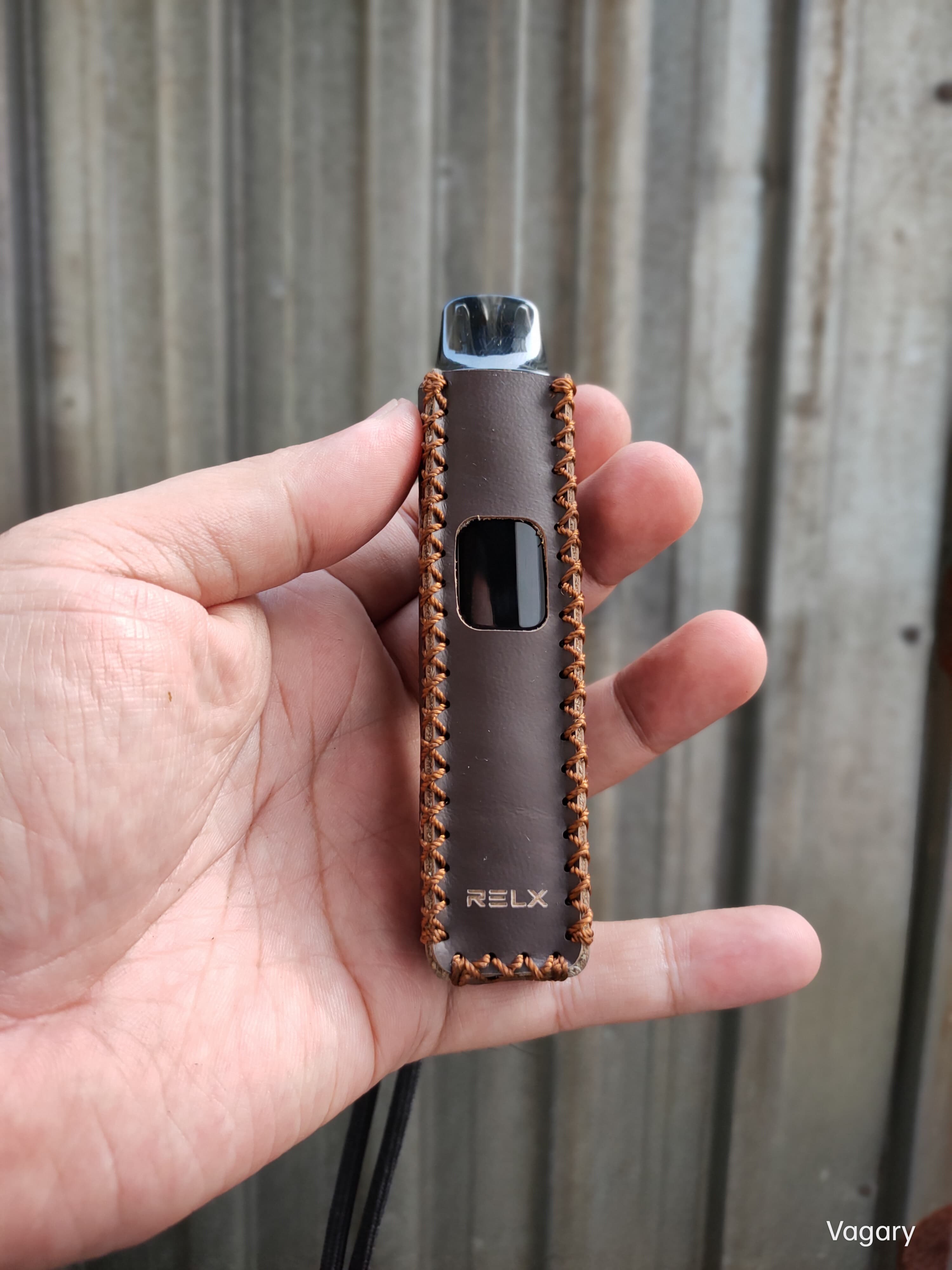 relx pods case Infinity Relx Relx Sleeve Relx Pod Leather Case Relx Sleeve Vagary Casing  Kulit Asli Prime Dengan Bonus Lanyard Vagary Case
