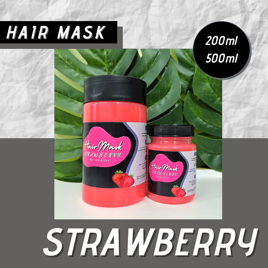 (FREE BUBBLE WRAP DAN PACKING DUS) HAIR MASK STRAWBERRY Lazada Indonesia