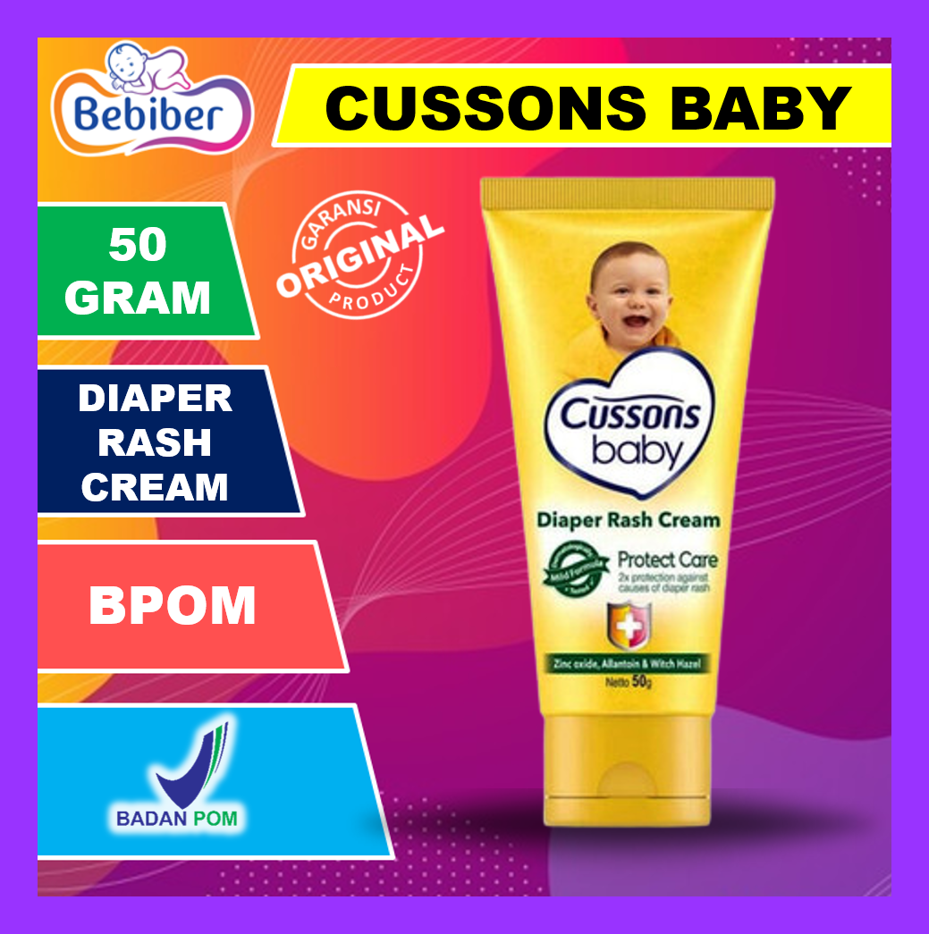 Cussons Baby Cream Protect Care Diaper Rash 50 gr / Cusson Diaper Rash