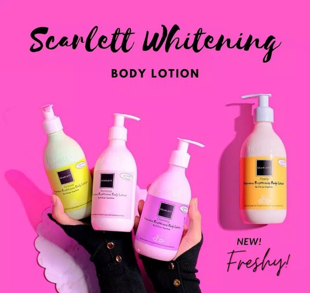 SCARLETT BODY WHITENING LOTION SERUM ORIGINAL / HANDBODY VIRAL