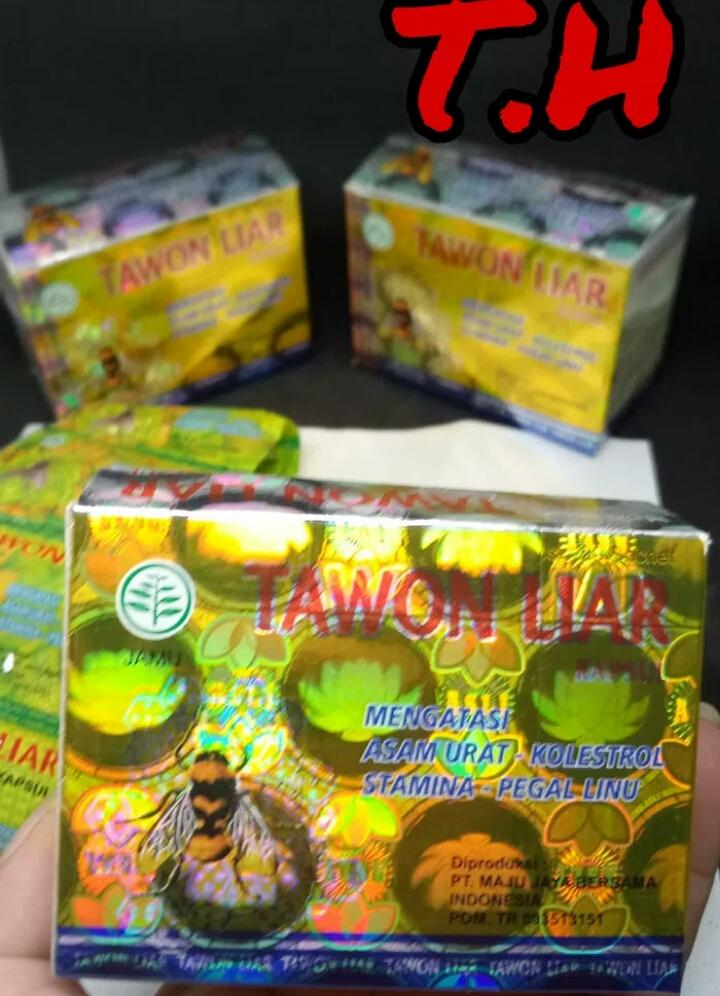 KAPSUL TAWON LIAR BATIK OBAT ASAM URAT