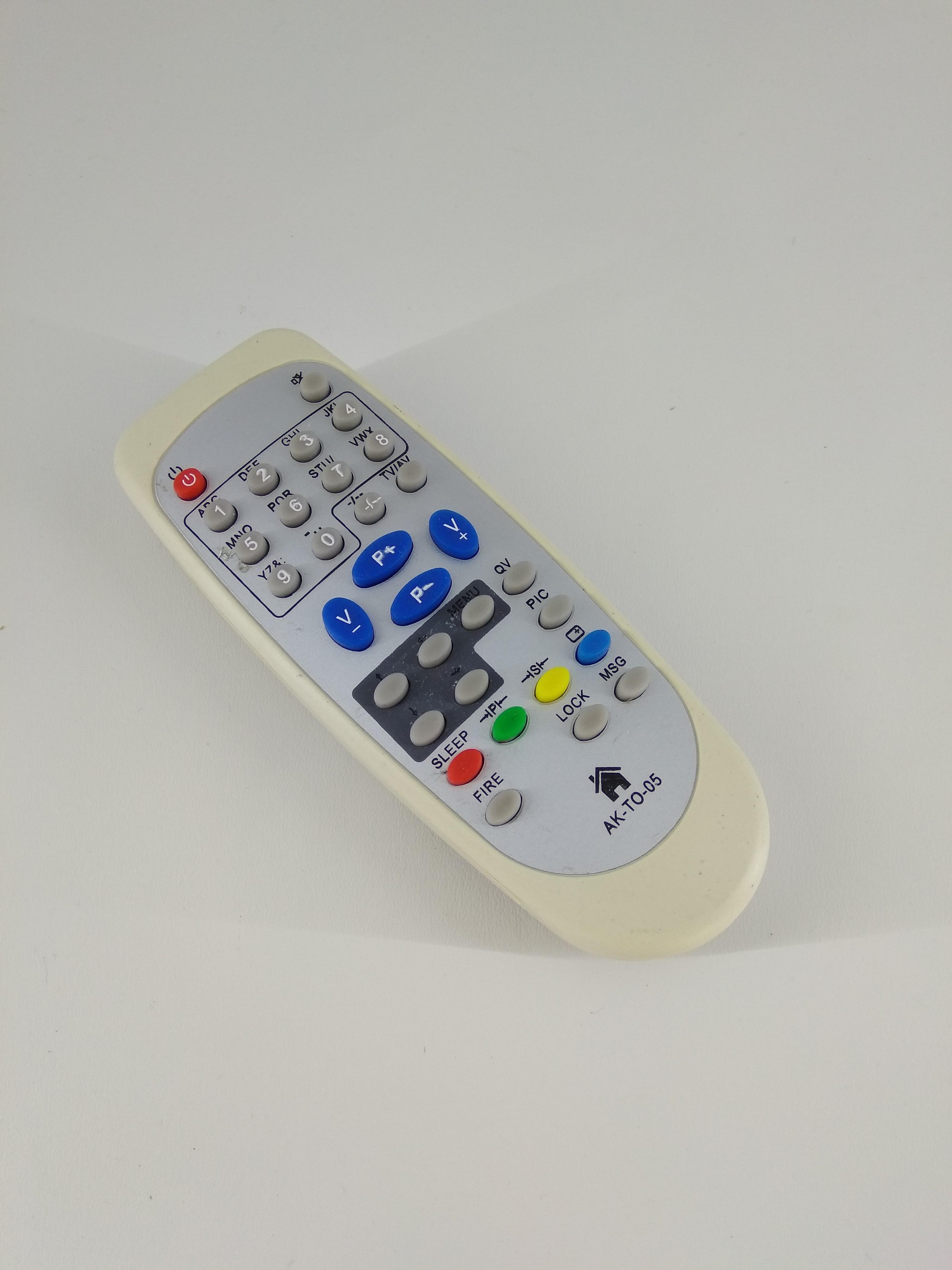 Remot Remote TV Akira Tabung AK-TO-05 Original Pabrik / KW