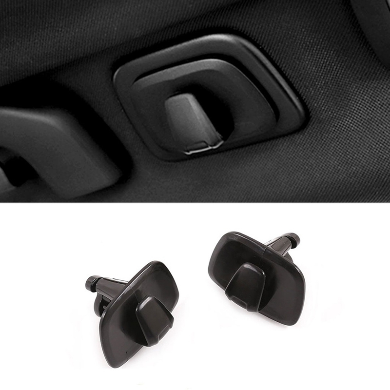 2Pcs Car ABS Interior Roof Hooks Clothes Hanger Hook Trim for Volvo V90