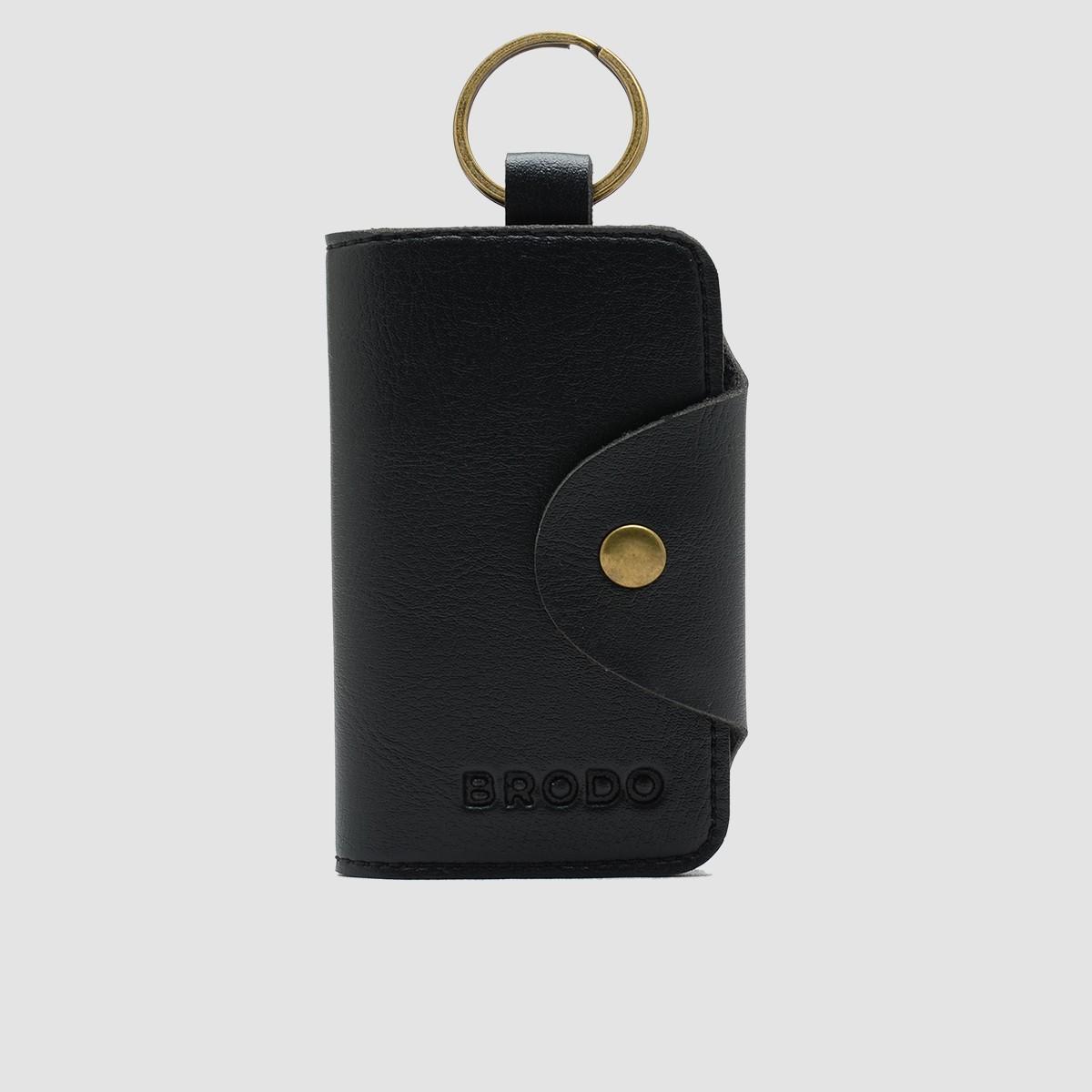 BRODO - Aksesoris Pria Truf Key Wallet Black