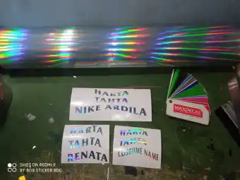 Cutting Sticker Viral Harta Tahta Wanita Lazada Indonesia