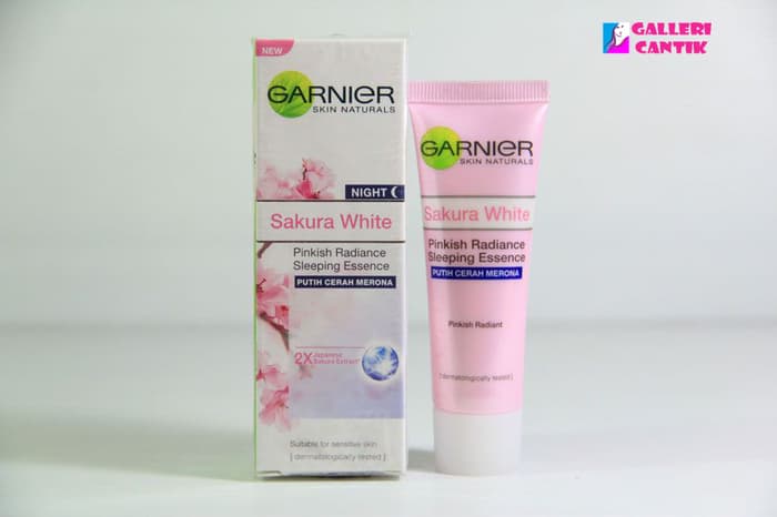 harga garnier sakura white pinkish radiance