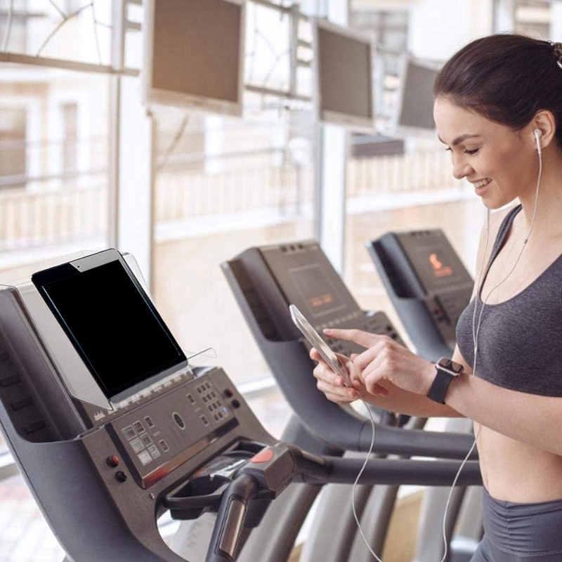 treadmill reading rack