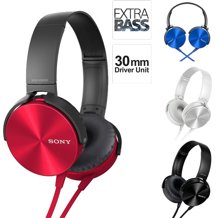 Headphone SONY MDR XB 450 XB450 XB-450 EXTRA BASS KABEL | Lazada Indonesia