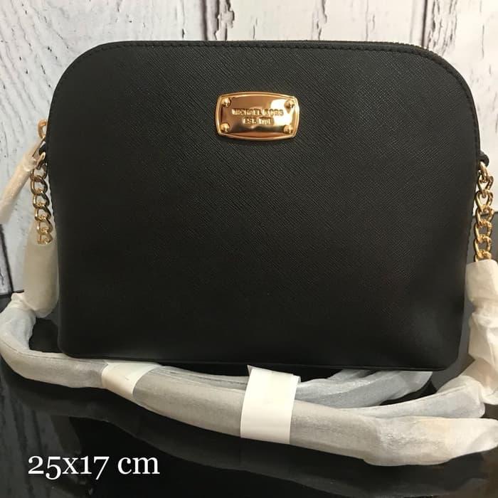 Tas michael kors original - Mk cindy crossbody black
