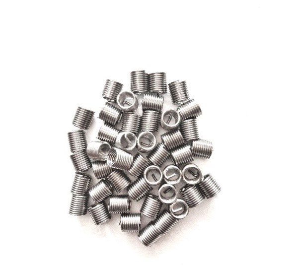 50pcs Helicoil M6 1.0 3D Recoil Baut Stainless Steel Thread Repair