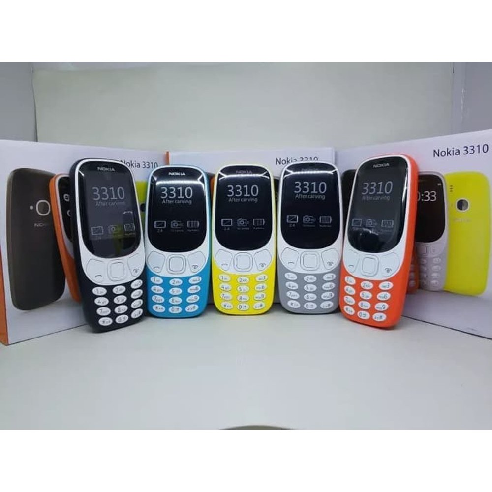 Handphone Hp Nokia 3310 Reborn New Refurbish Ponsel Cadangan Yang Dapat Diandalkan Hp Jadul Paling Populer Baterai Sangat Awet Jaringan Sudah Ada Yang 3g Handphone Unik Berwarna Warni