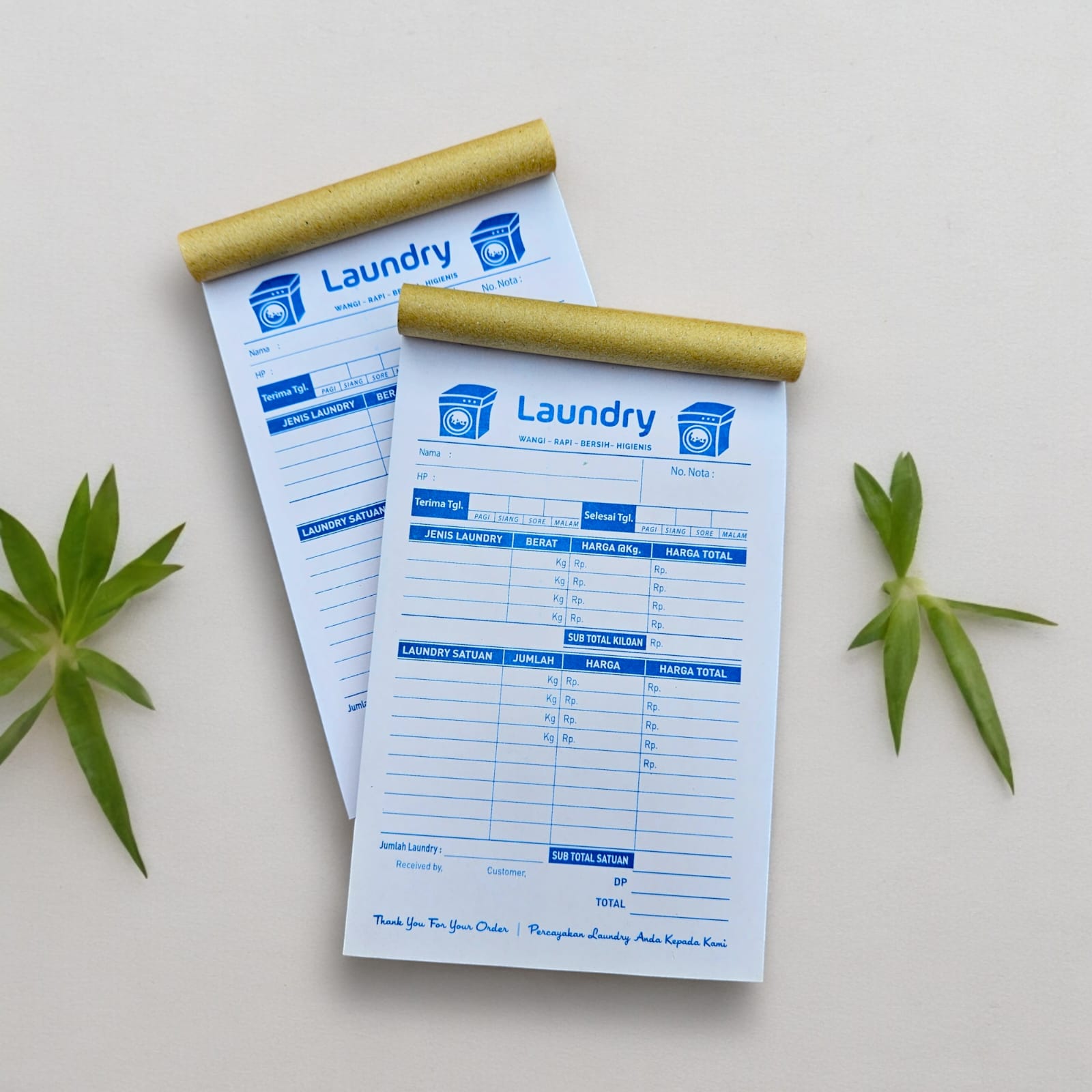 Nota Laundry 2 Ply 1/4 Folio / Buku Nota | Lazada Indonesia