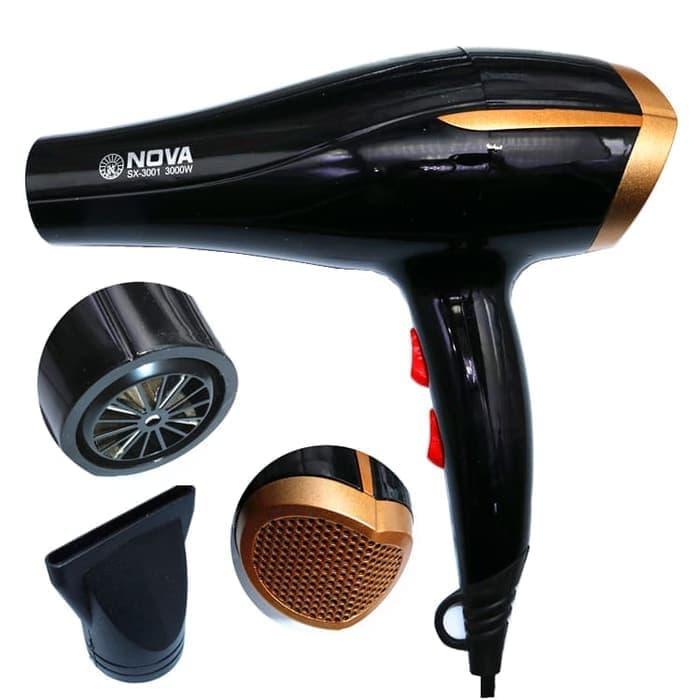 Hairdryer Hair Dryer Pengering Rambut Merk NOVA NV-3001 Tersedia Juga hair dryer mini/hair dryer /hair dryer murah/hair dryer wigo/hair dryer nova