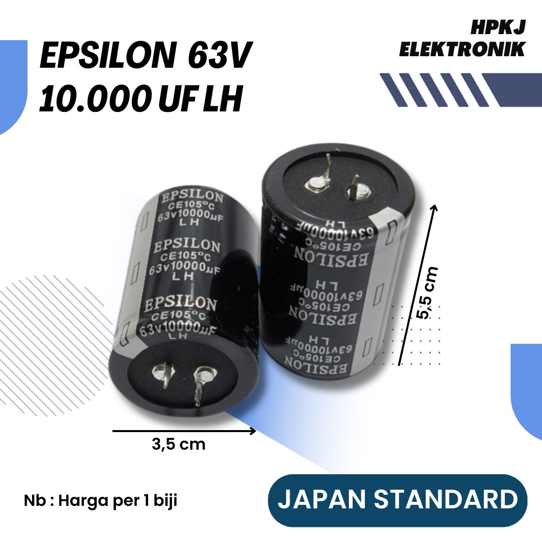 Audio-Elektrolytkondensator 10000 UF, 63 V – 10 Stück, 30 X 50 Mm, Für Verstärker & Elektronik