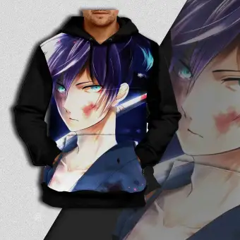 Best Deal Customn Jaket Anime Hoodie Fullprint Yato Gami Noragami