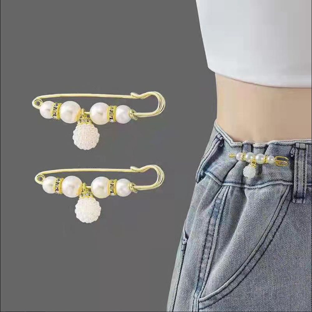 belt for women for pants Korean 2/4/6/8PCS/Set Waist Tightening Pin Jewelry  Gift Dress Shawl Clips Accessories Women Waistband Pin Clothing Brooches  Set Dress Shawl Clips Waist Pin Brooch