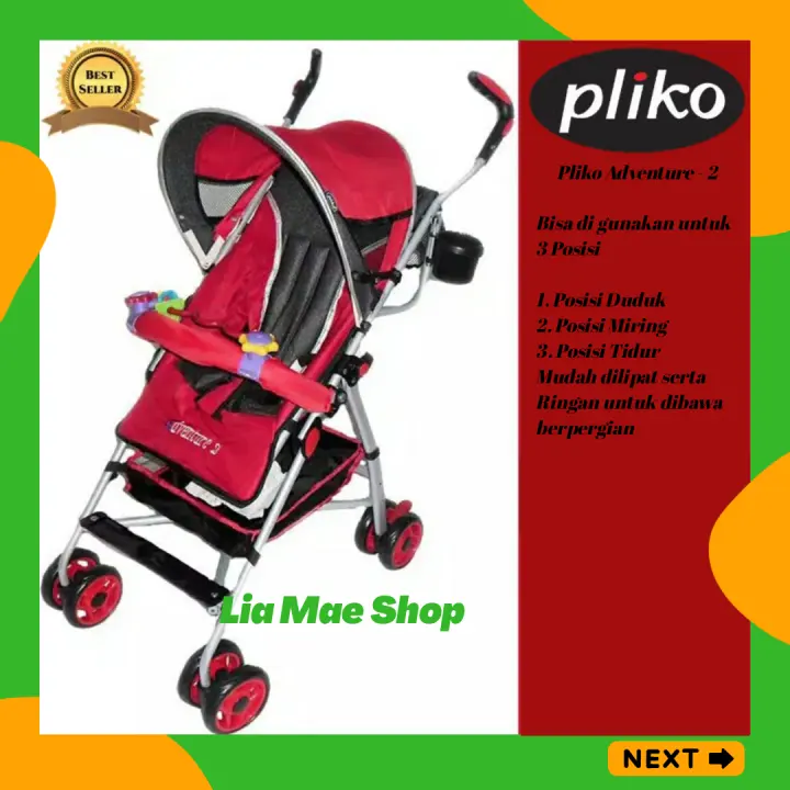 Murah Meriah Stroller Kereta Dorong Bayi Pliko Adventure 2 Stroller Bayi Stroller Bayi Lipat Murah Stroller Murah Meriah Stroller Kereta Dorong Bayi Pliko Adventure 2 Stroller Bayi Stroller Bayi Lipat Murah Stroller