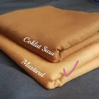 Jilbab Saudia Warna Mustard