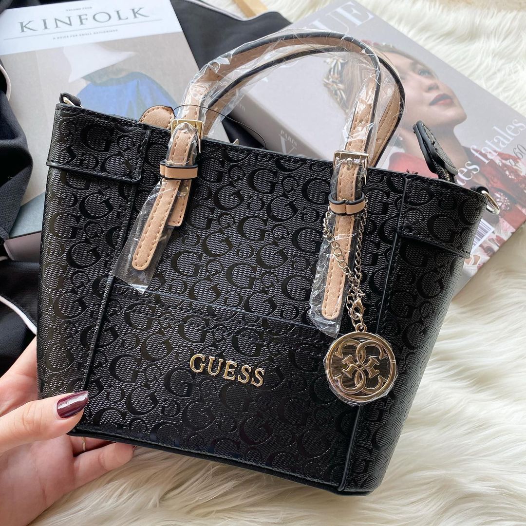 guess DELANEY 005 versi small free tali panjang tas jinjing tas