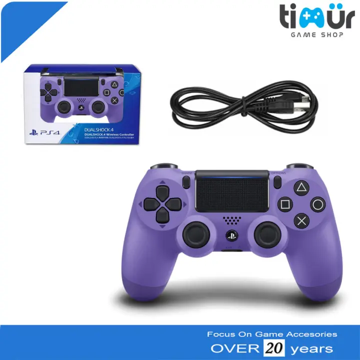 electric purple ps4 controller