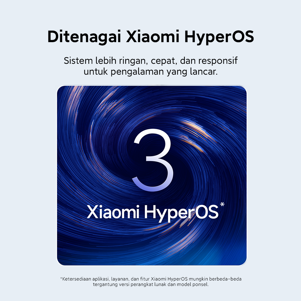 POCO C81 Pro (4GB/128G) (4GB/64GB) | Layar imersif 6.9" | Baterai besar 6000mAh (Typ) | Ditenagai Xiaomi HyperOS | Prosesor kuat octa-core | Desain ramping dan elegan | 13MP kamera ganda AI | HP 1 Jutaan [Xiaomi Official Store] - Gambar 4