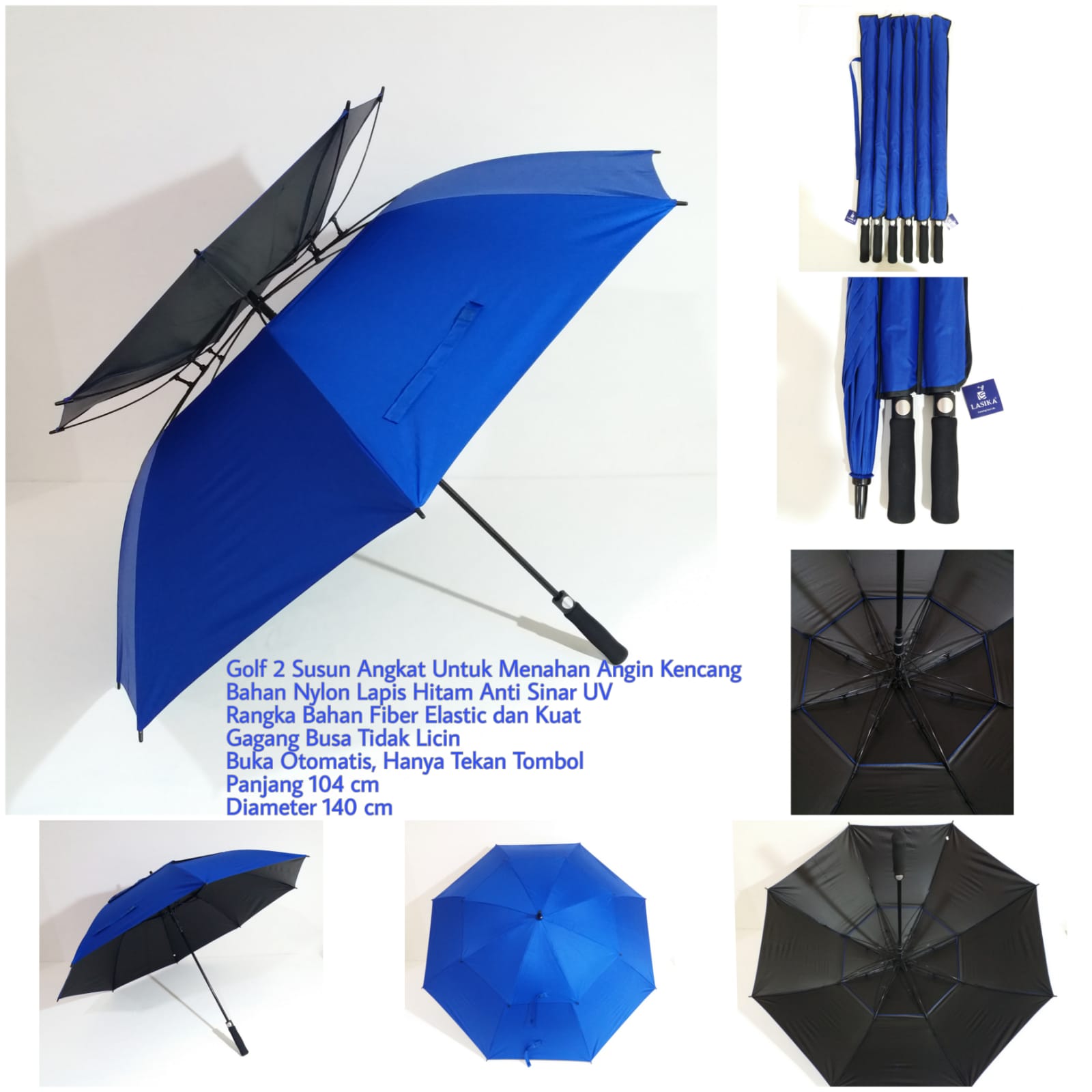 payung-golf-automatis-2-susun-rangka-warna-bahan-nylon-lasika-007