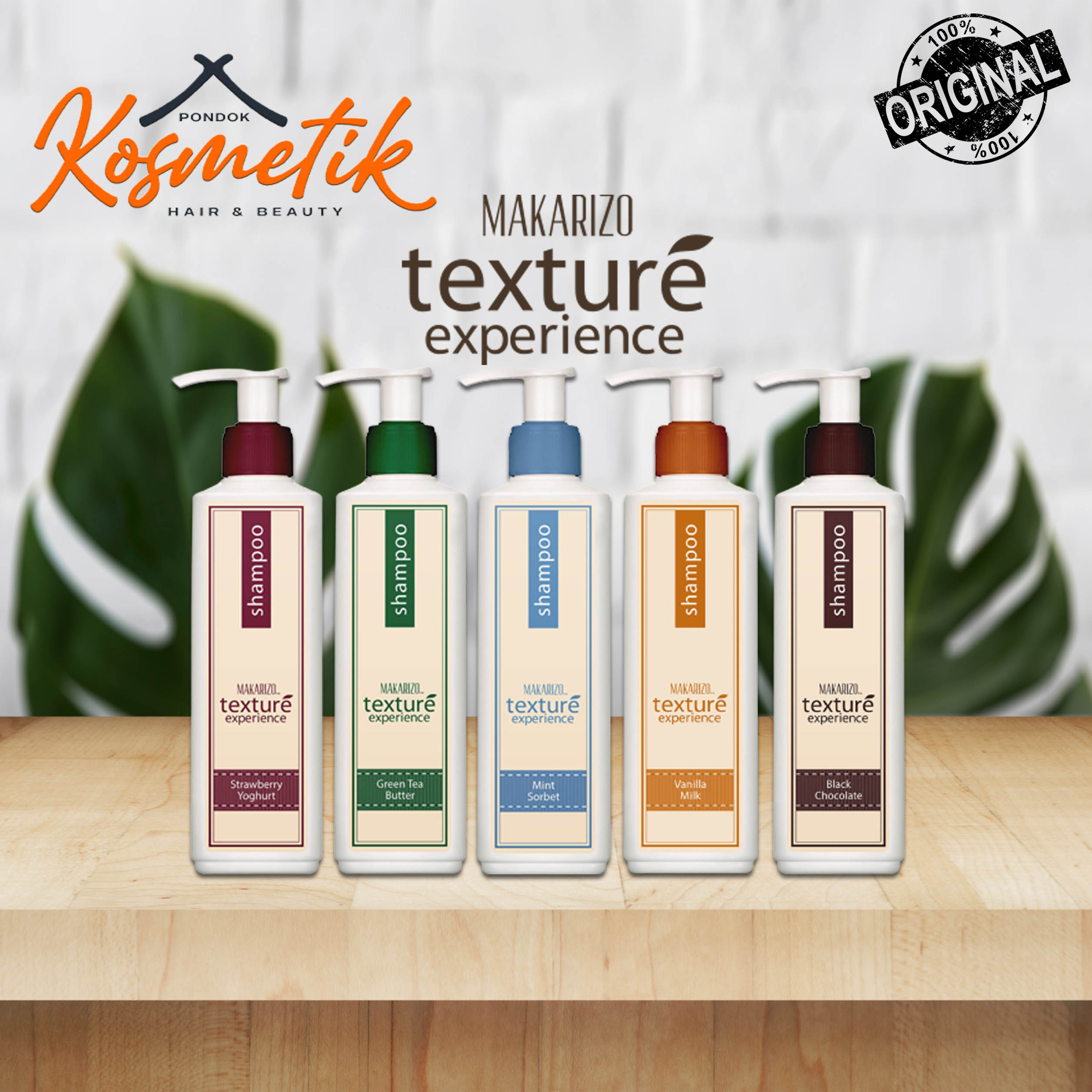 MAKARIZO TEXTURE EXPERIENCE SHAMPOO SHAMPO SAMPO 250GR Lazada Indonesia