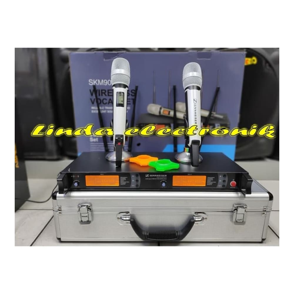 mic sennheiser skm 9000 2warna koper sennheiser skm9000 putih merah