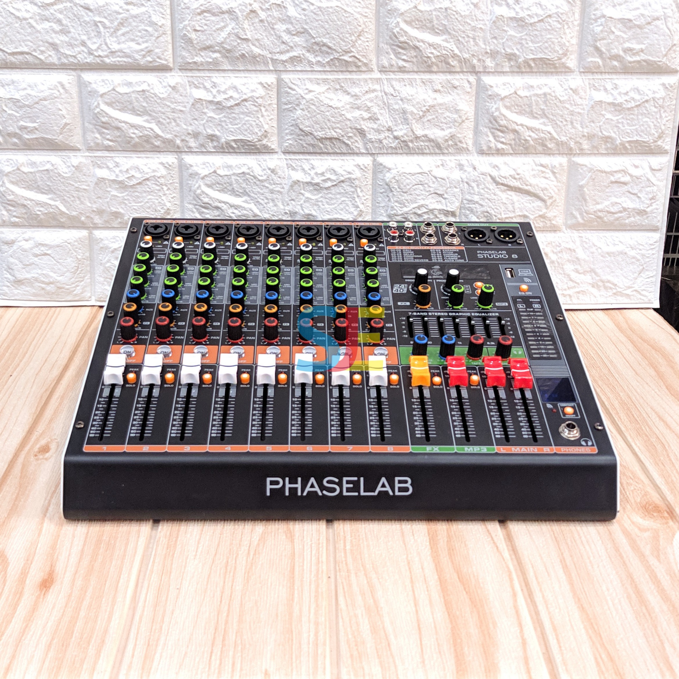 Mixer Phaselab Studio 8 / Mixer Audio 8 Channel Bluetooth Lazada