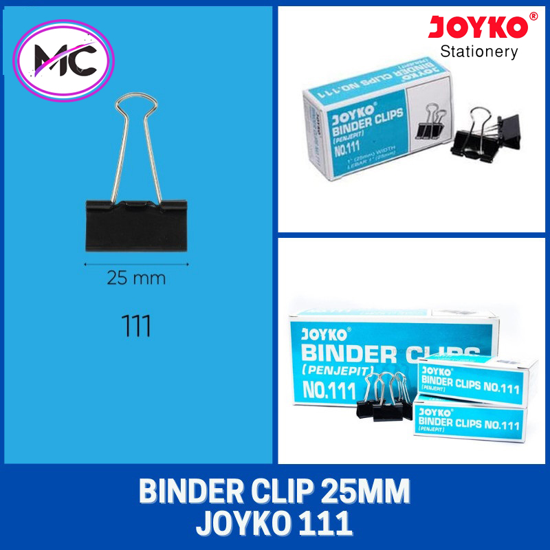 Binder Clip Besar Sedang Kecil nomor 105 107 111 155 200 260 280