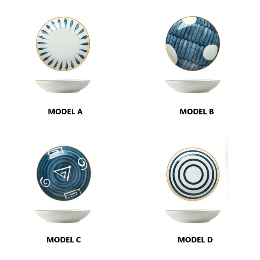 merk set piring keramik minimalis ala jepang