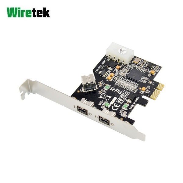 PCI-Express Firewire 800 Card 1394B Wiretek | Lazada Indonesia