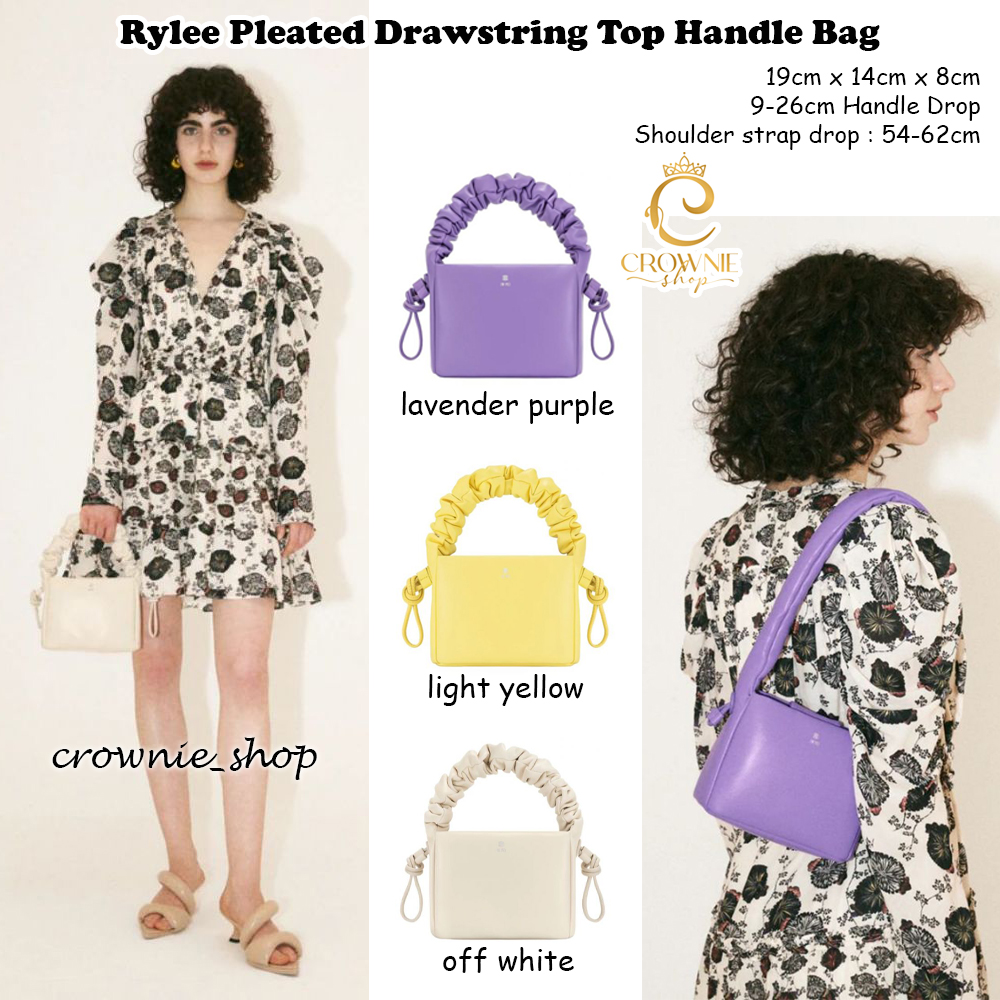 JW PEI Rylee Vegan Leather Drawstring Top Handle Bag