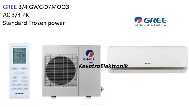 Ac Gree 3 4 Pk Gwc 07moo3 Unit Only Lazada Indonesia Ac Gree 3 4 Pk Gwc 07moo3 Unit Only Lazada Indonesia