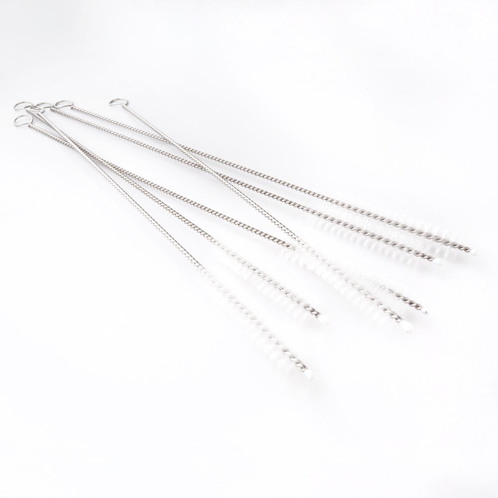 Tanica Straw Brush / sikat pembersih sedotan stainless 6 pcs