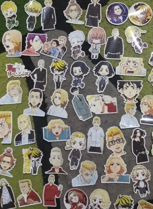 Murah Dan Keren Stiker Anime Tokyo Revengers Mikey Draken 10pcs Lazada Indonesia